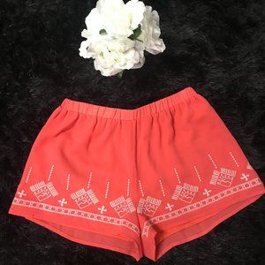 TCEC Coral Shorts